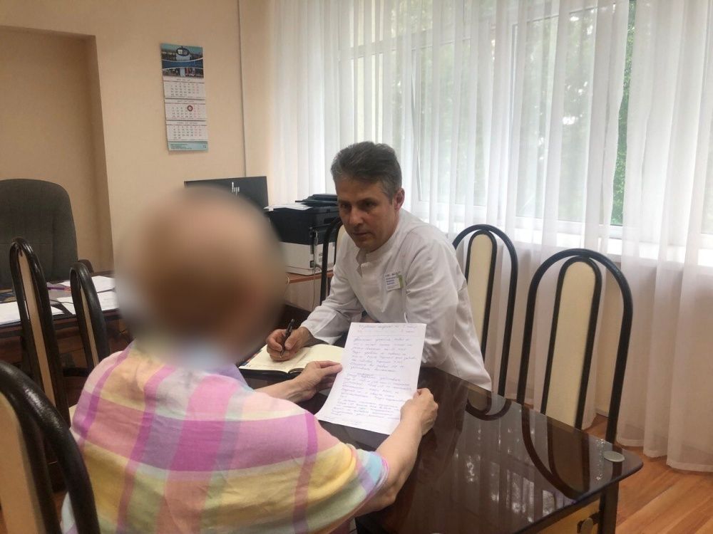 Голубятников Владислав Борисович, и.о.главного врача Городской детской клинической больницы № 17, провёл личный приём граждан